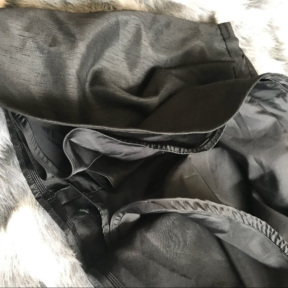 Black Flare Layered Circle Skirt - Picture 5 of 7